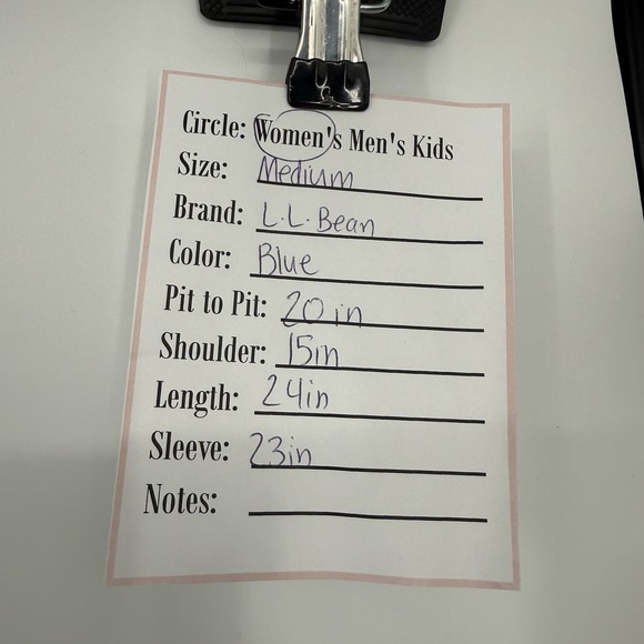 LL Bean Airlight Full Zip Sweatshirt Women Medium Blue Ribbed Shacket Jacket - Picture 6 of 6